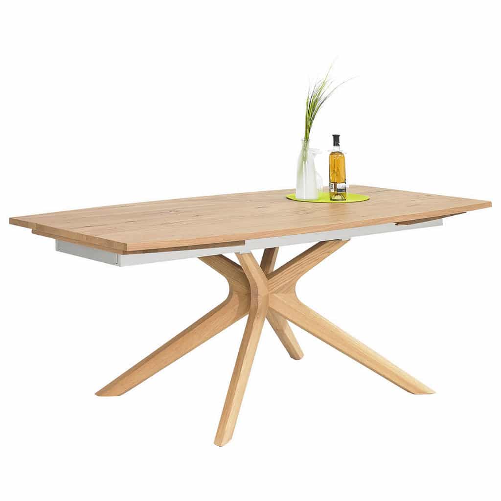 XXXLutz Jídelní Stůl Dýhované Masivní Starodřevo Dub Barvy Dubu Voglauer