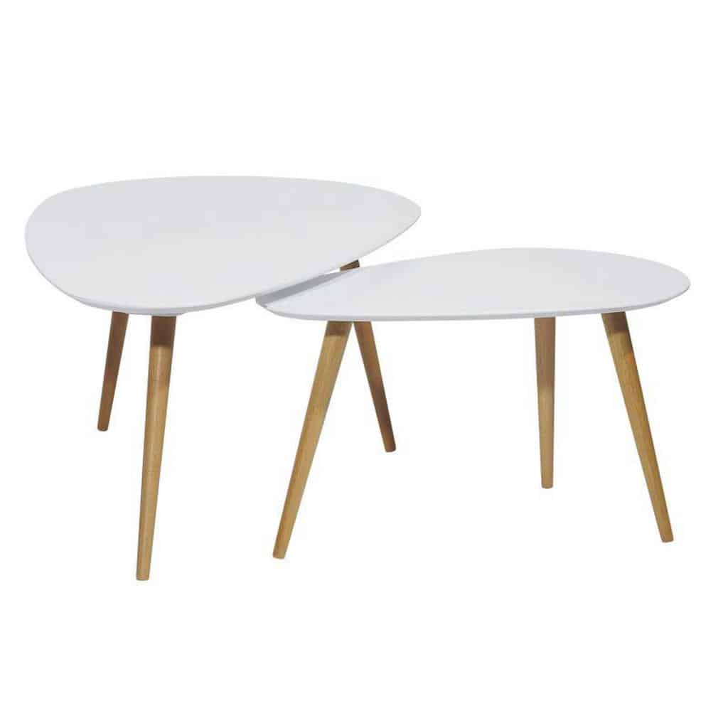 XXXLutz Konferenční Stolek Dub Hnědá Bílá Carryhome