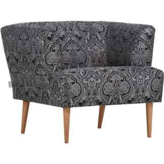 XXXLutz Křeslo Textil Šedá Černá Carryhome