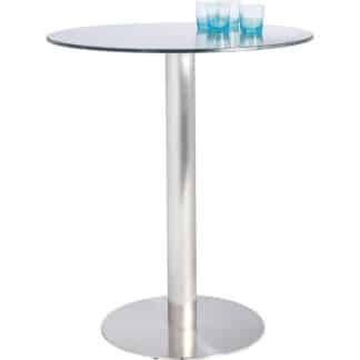 XXXLutz Barový Stůl Šedá Barvy Nerez Oceli Dieter Knoll