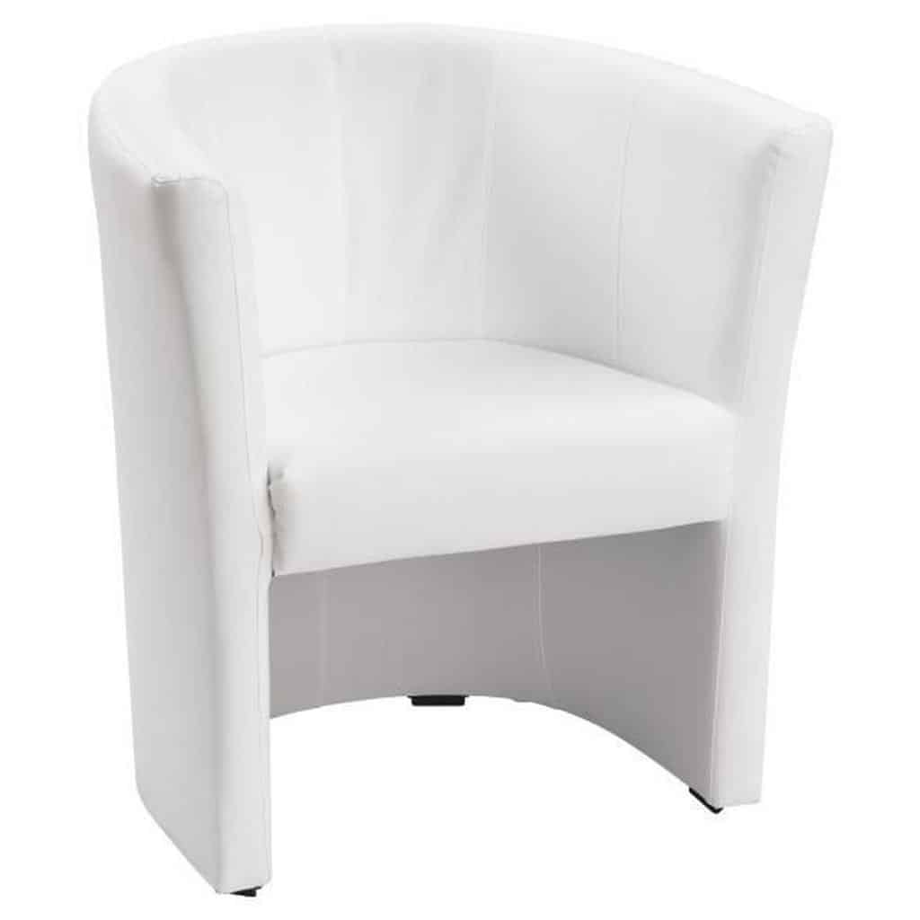 XXXLutz Křeslo Textil Bílá Carryhome