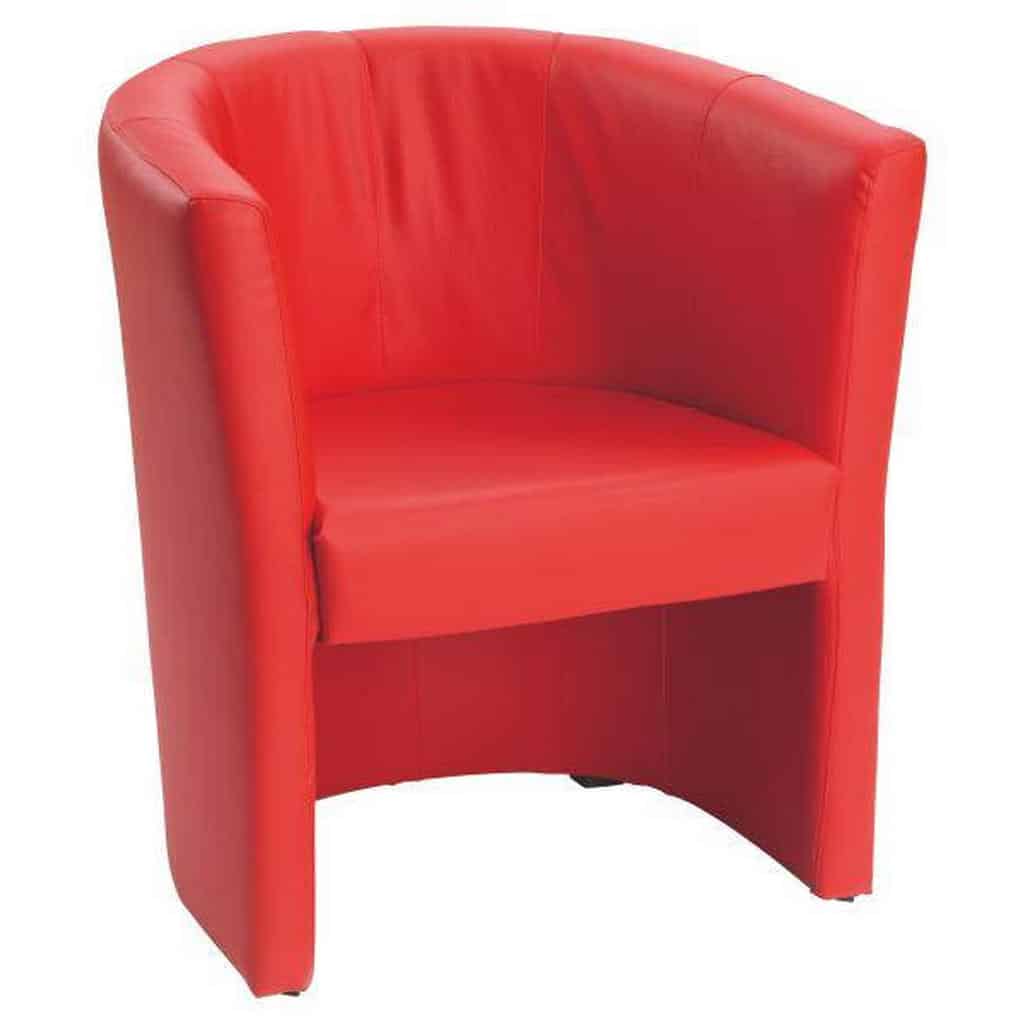 XXXLutz Křeslo Textil Červená Carryhome