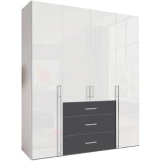 XXXLutz Skříň Barvy Grafitu Bílá Hom`in