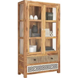 XXXLutz Vitrína Barvy Sheesham Landscape