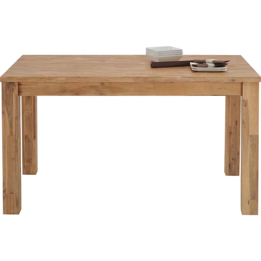 XXXLutz Jídelní Stůl Vrstvené Dřevo Částečně Masivní Překližka Akácie Barvy...