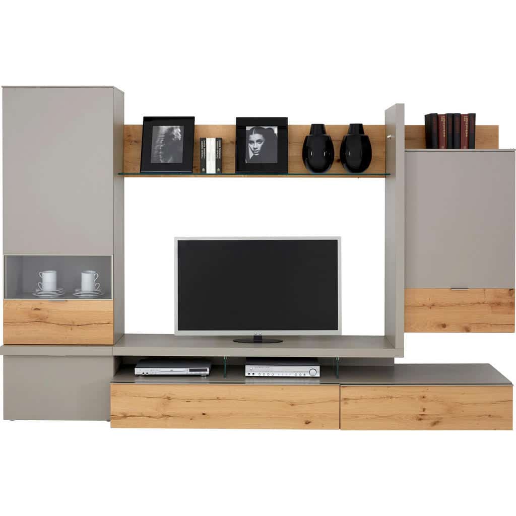 XXXLutz Obývací Stěna Barvy Dubu Fango Moderano