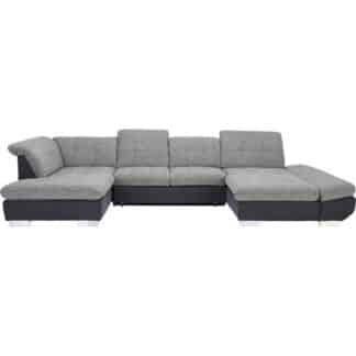 XXXLutz Sedací Souprava Textil Šedá Černá Xora