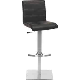 XXXLutz Barová Židle Černá Barvy Nerez Oceli Dieter Knoll