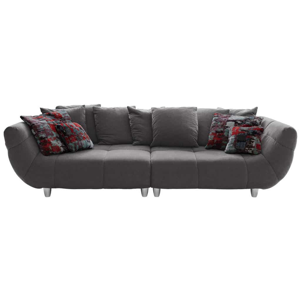 XXXLutz Mega Pohovka Textil Šedá Hom`in