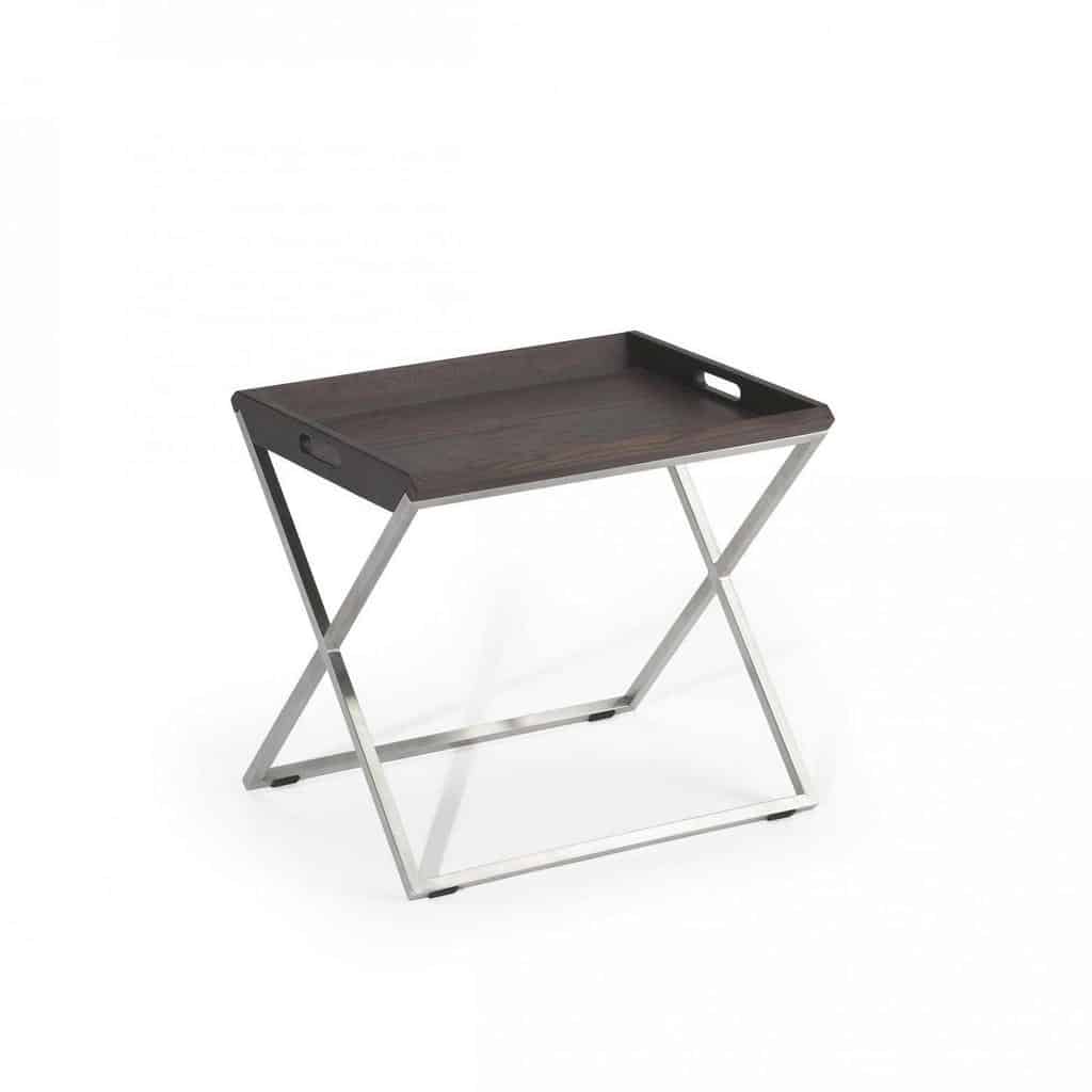 XXXLutz Odkládací Stolek Dub Barvy Dubu Barvy Hliníku Natuzzi