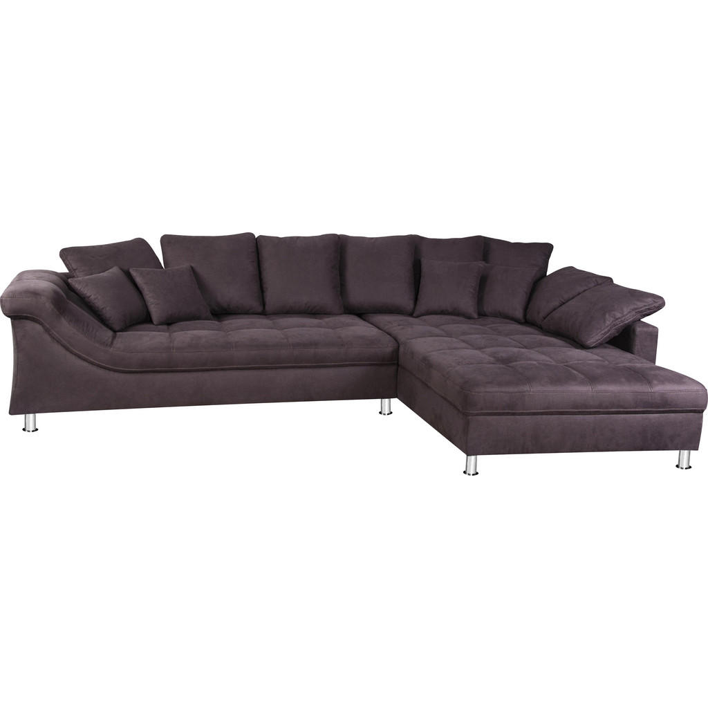 XXXLutz Sedací Souprava Textil Hnědá Carryhome