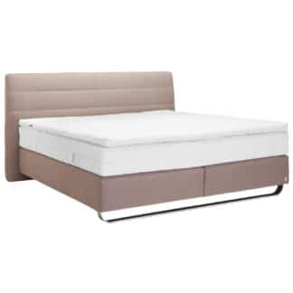 XXXLutz Postel Boxspring 180/200 Cm Textil Světle Hnědá Joop!