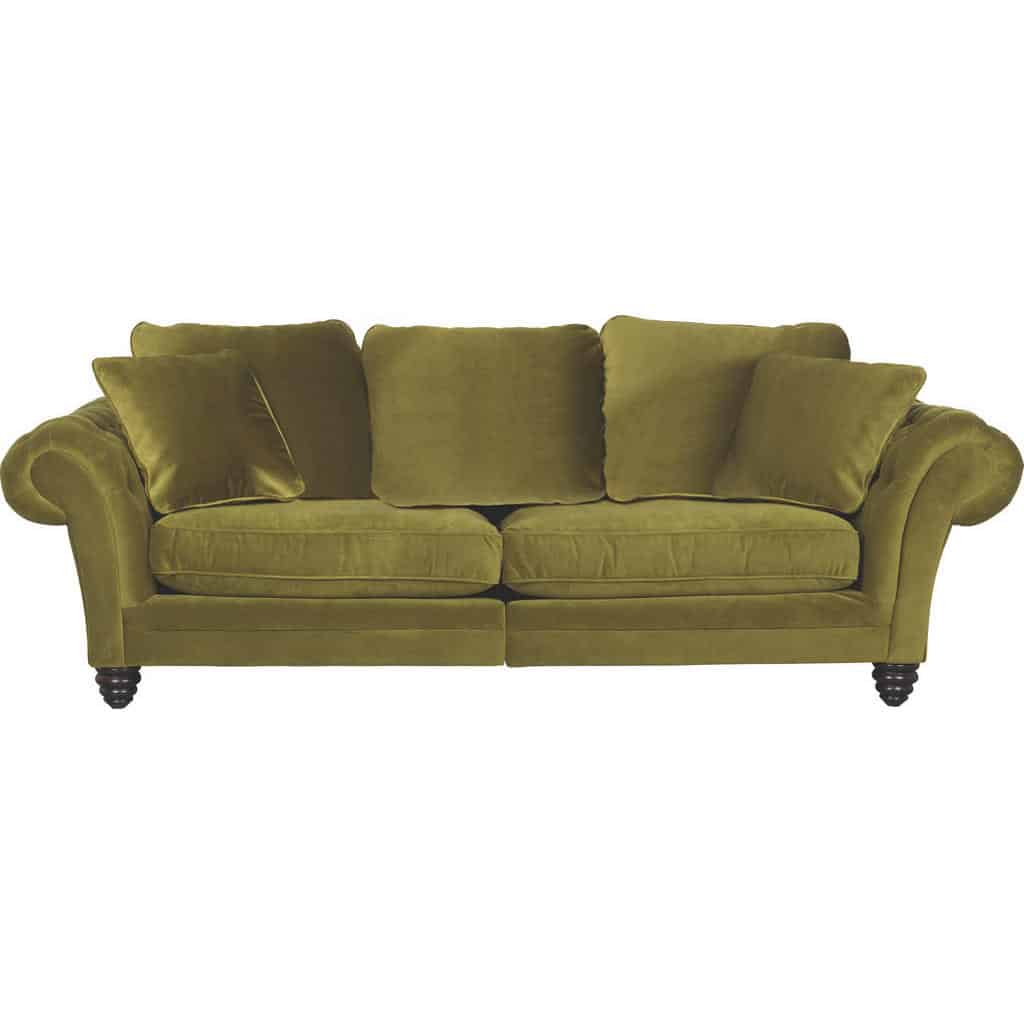 XXXLutz Mega Pohovka Textil Zelená Ambia Home