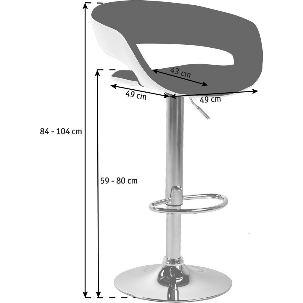 XXXLutz Barová Židle Antracitová Černá Carryhome