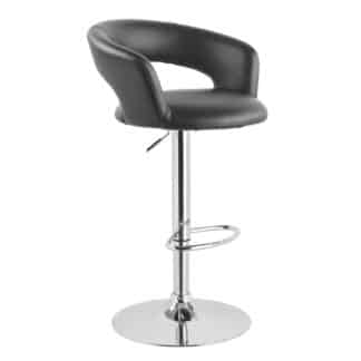 XXXLutz Barová Židle Černá Barvy Chromu Xora