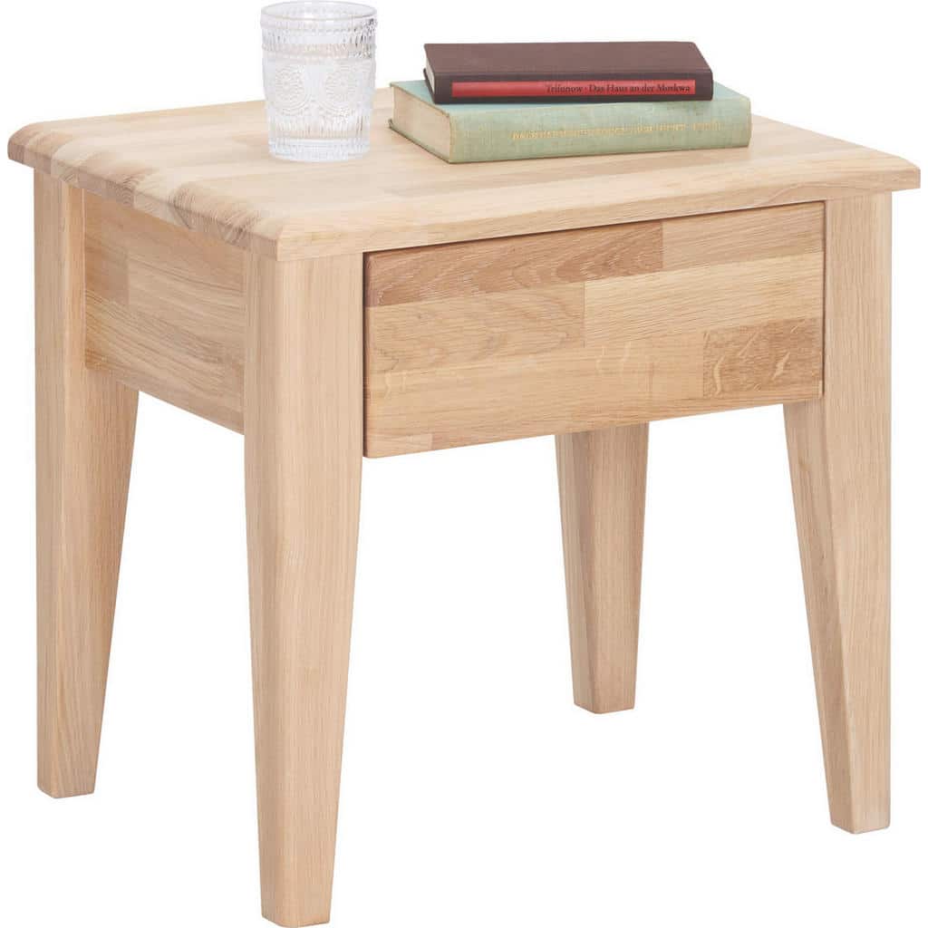 XXXLutz Noční Stolek Divoký Dub Barvy Dubu Linea Natura