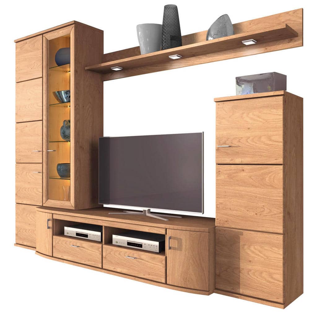 XXXLutz Obývací Stěna Bílá