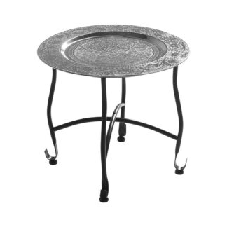 XXXLutz Odkládací Stolek Barvy Stříbra Ambia Home