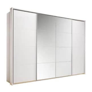 XXXLutz Skříň S Pos. Dveřmi.(Hor.ved.) Bílá Xora