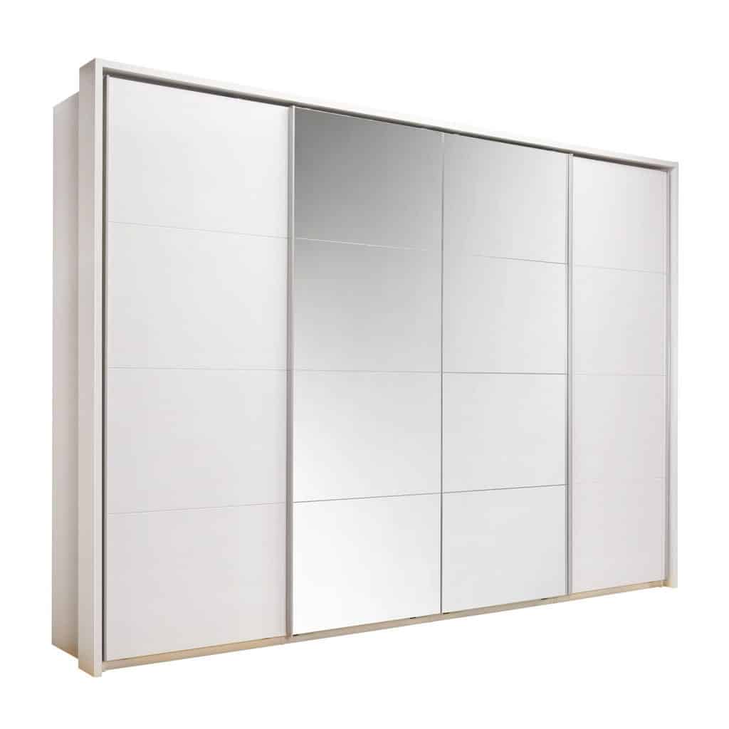 XXXLutz Skříň S Pos. Dveřmi.(Hor.ved.) Bílá Xora