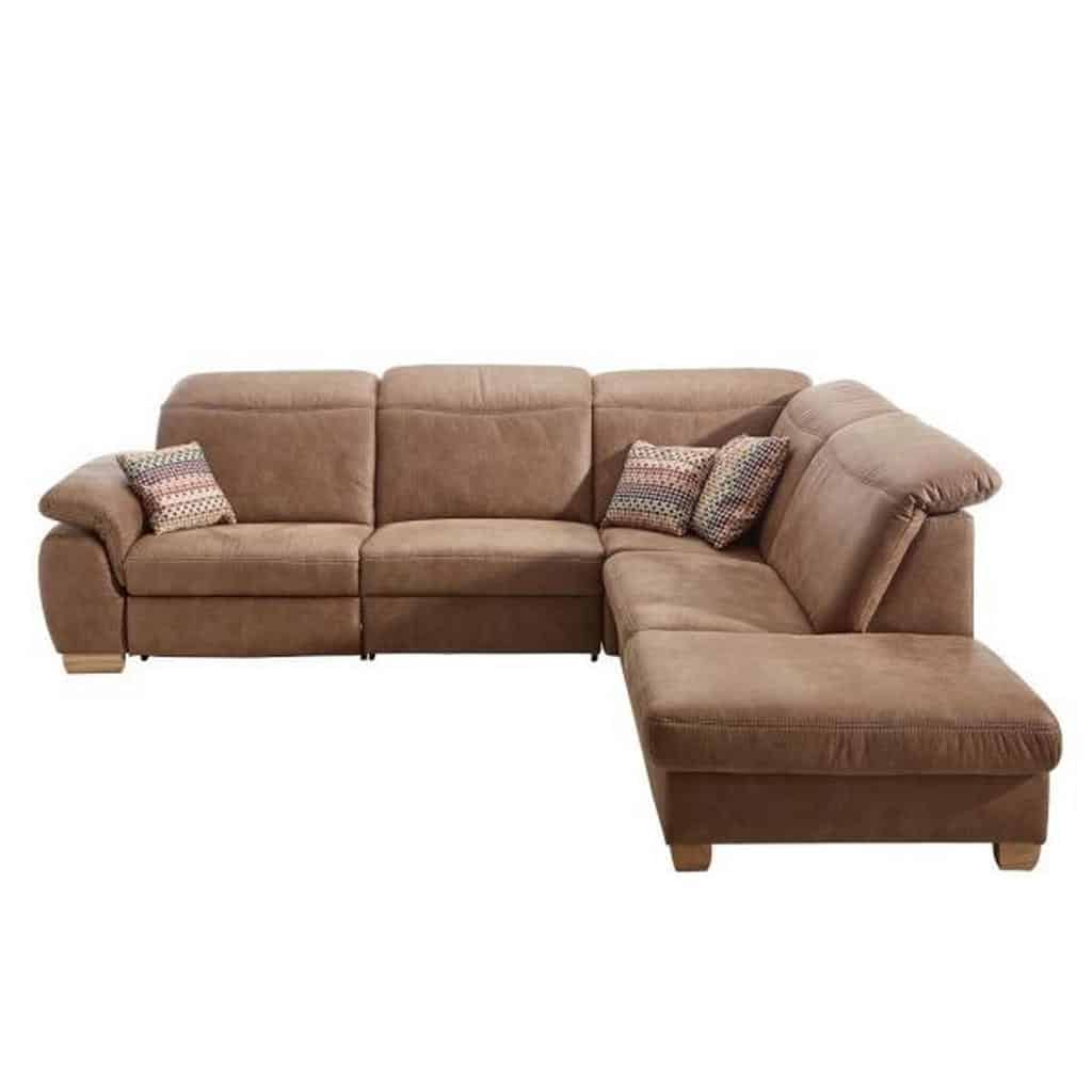 XXXLutz Sedací Souprava Textil Hnědá Voleo