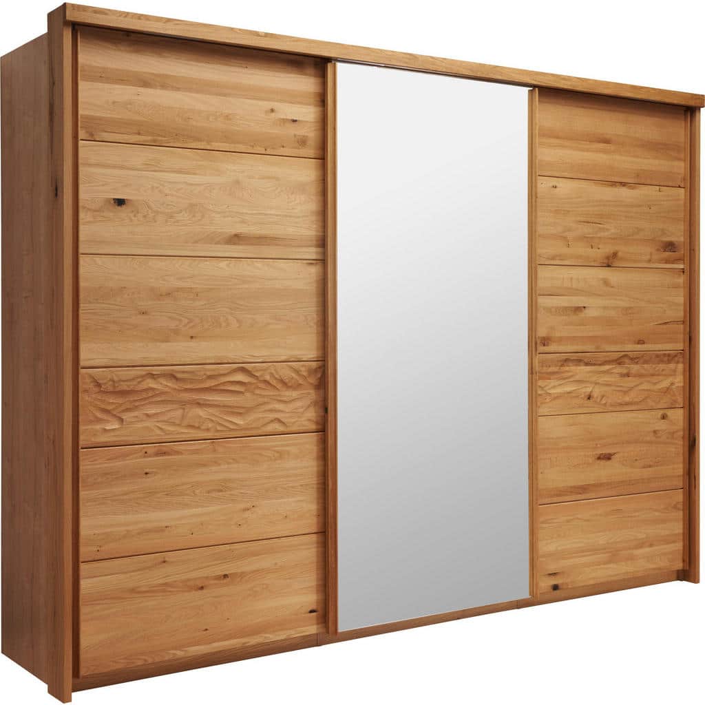 XXXLutz Skříň S Posuvnými Dveřmi Divoký Dub Barvy Dubu Linea Natura