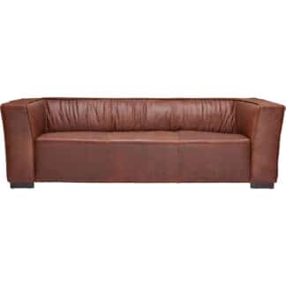 XXXLutz Pohovka Hnědá Pravá Kůže Ambia Home