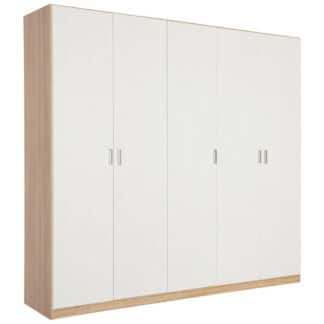 XXXLutz Skříň S Otočnými Dveřmi Bílá Sonoma Dub Boxxx