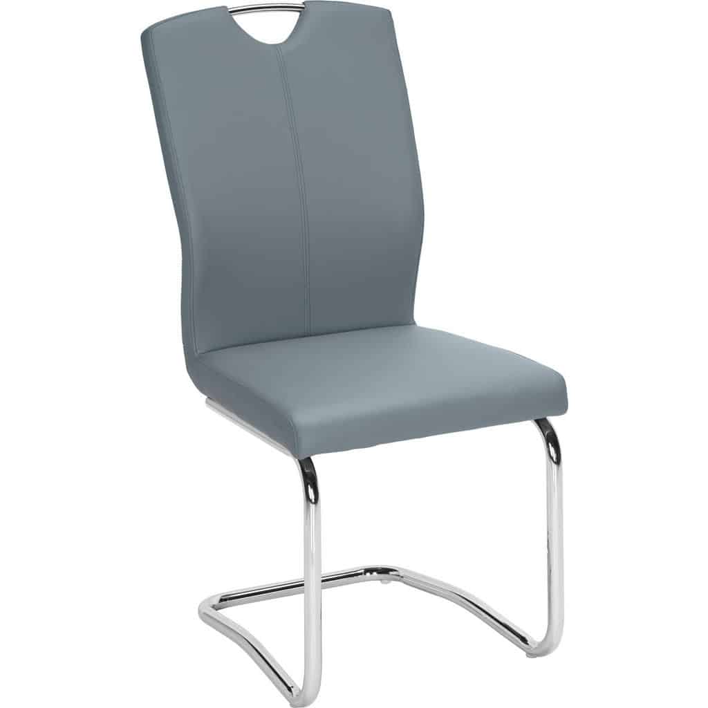 XXXLutz Pohupovací Židle Modrá Barvy Chromu Hom`in