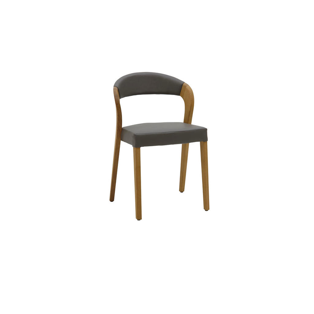 XXXLutz Židle Barvy Dubu Tmavě Šedá Voglauer