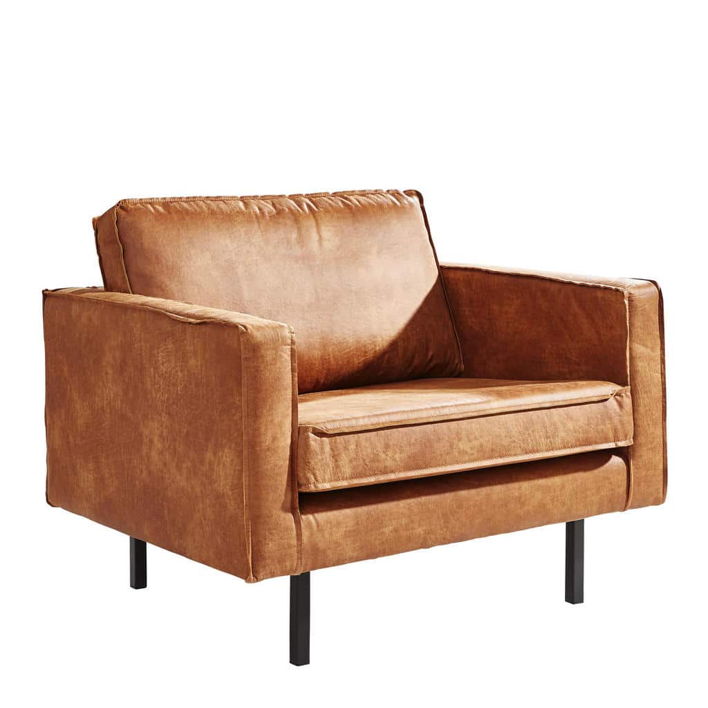 XXXLutz Křeslo Textil Hnědá Ambia Home