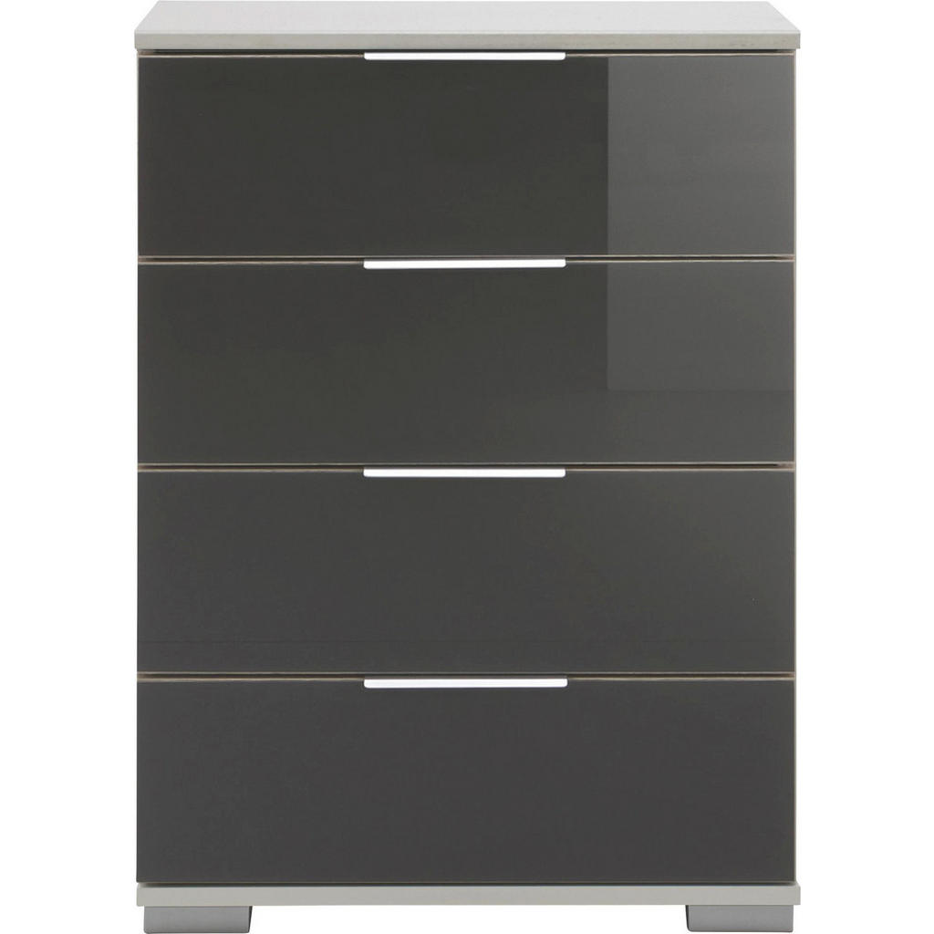 XXXLutz Noční Stolek Šedá Bílá Carryhome