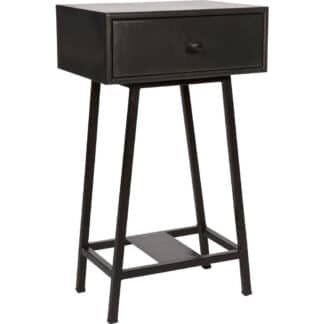 XXXLutz Odkládací Stolek Mangové Dřevo Černá Ambia Home