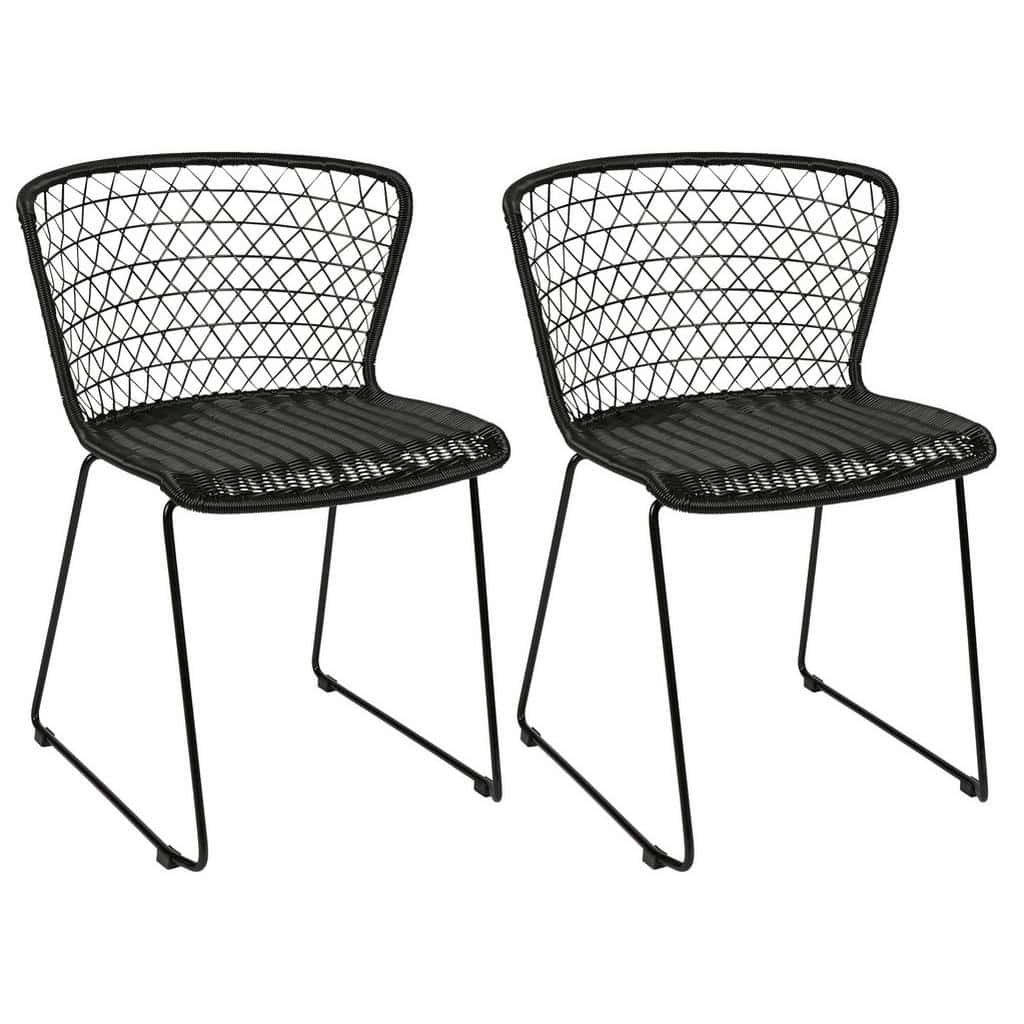 XXXLutz Sada Židlí Černá Ambia Home