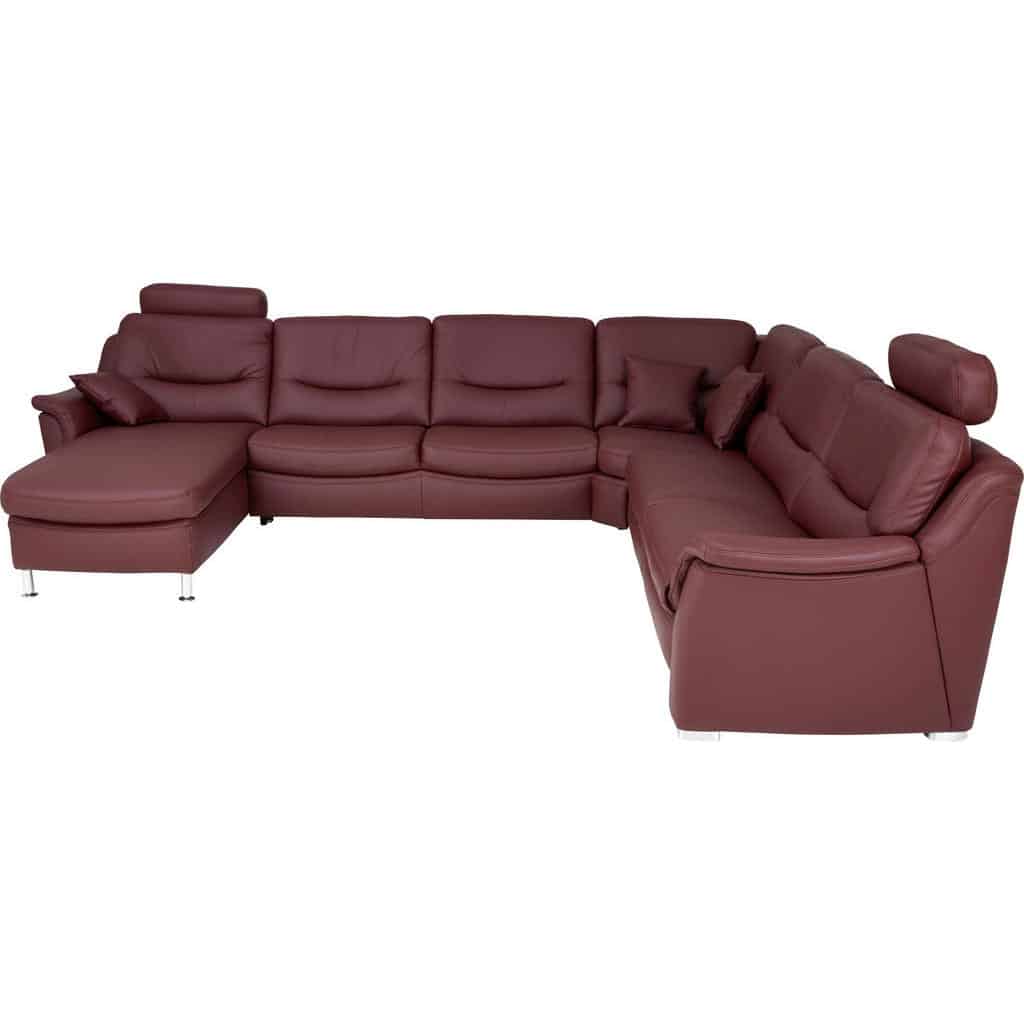 XXXLutz Sedací Souprava Kůže Bordeaux Valdera