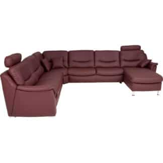 XXXLutz Sedací Souprava Kůže Bordeaux Valdera