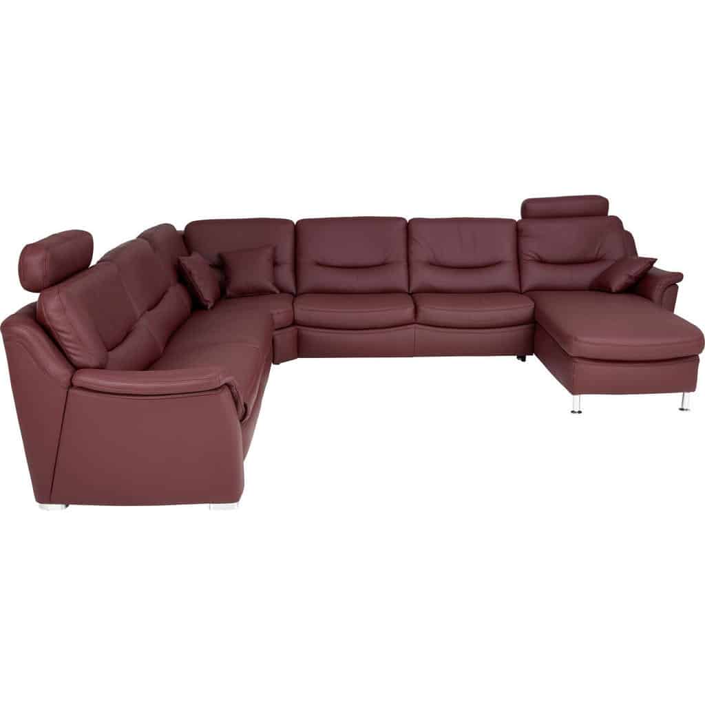 XXXLutz Sedací Souprava Kůže Bordeaux Valdera