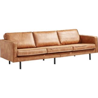 XXXLutz Třímístná Pohovka Textil Hnědá Ambia Home