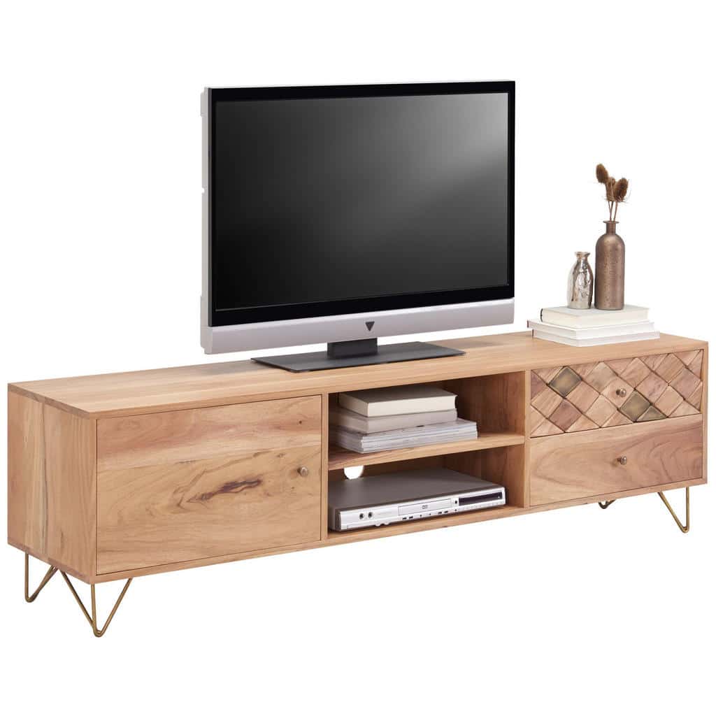 XXXLutz Komoda Lowboard Přírodní Barvy Ambia Home