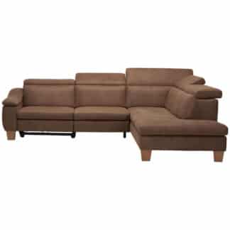 XXXLutz Sedací Souprava Textil Hnědá Welnova