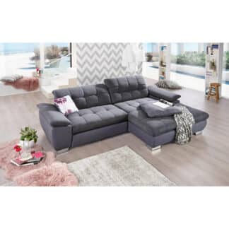 XXXLutz Sedací Souprava Textil Šedá Carryhome