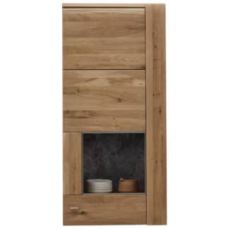 XXXLutz Závěsná Vitrína Dub Barvy Dubu Barvy Břidlice Voleo