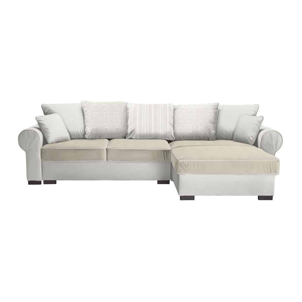 XXXLutz Sedací Souprava Textil Krémová Přírodní Barvy Hom`in