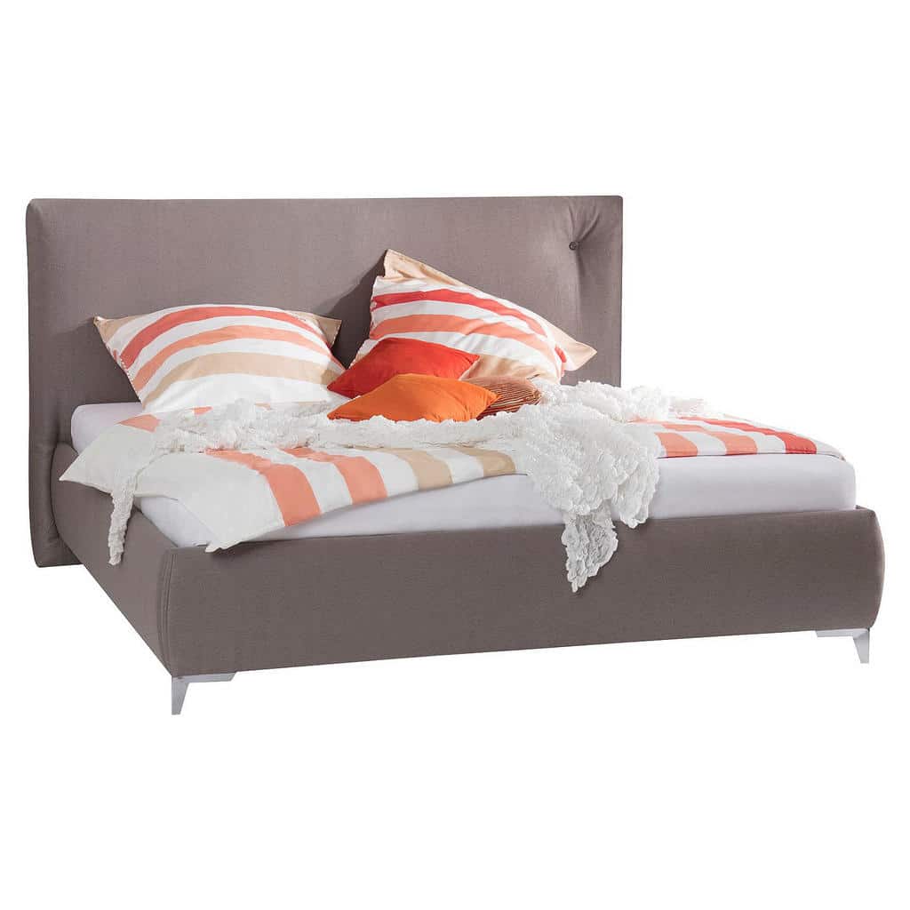 XXXLutz Čalouněná Postel 180/200 Cm Textil Světle Hnědá Tom Tailor