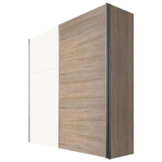 XXXLutz Skříň S Posuvnými Dveřmi Bílá Barvy Dubu Hom`in