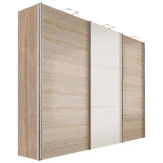 XXXLutz Skříň S Posuvnými Dveřmi Bílá Barvy Dubu Hom`in