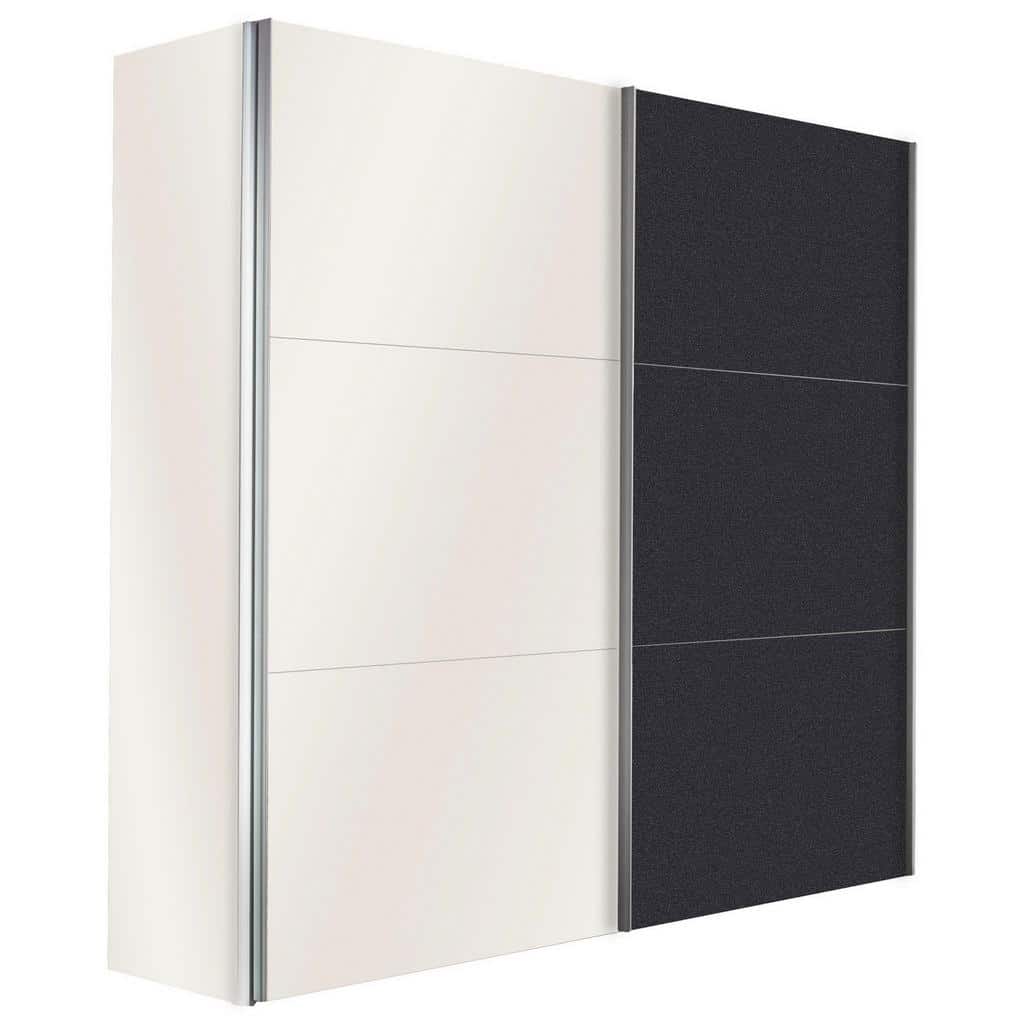 XXXLutz Skříň S Posuvnými Dveřmi Barvy Grafitu Bílá Hom`in