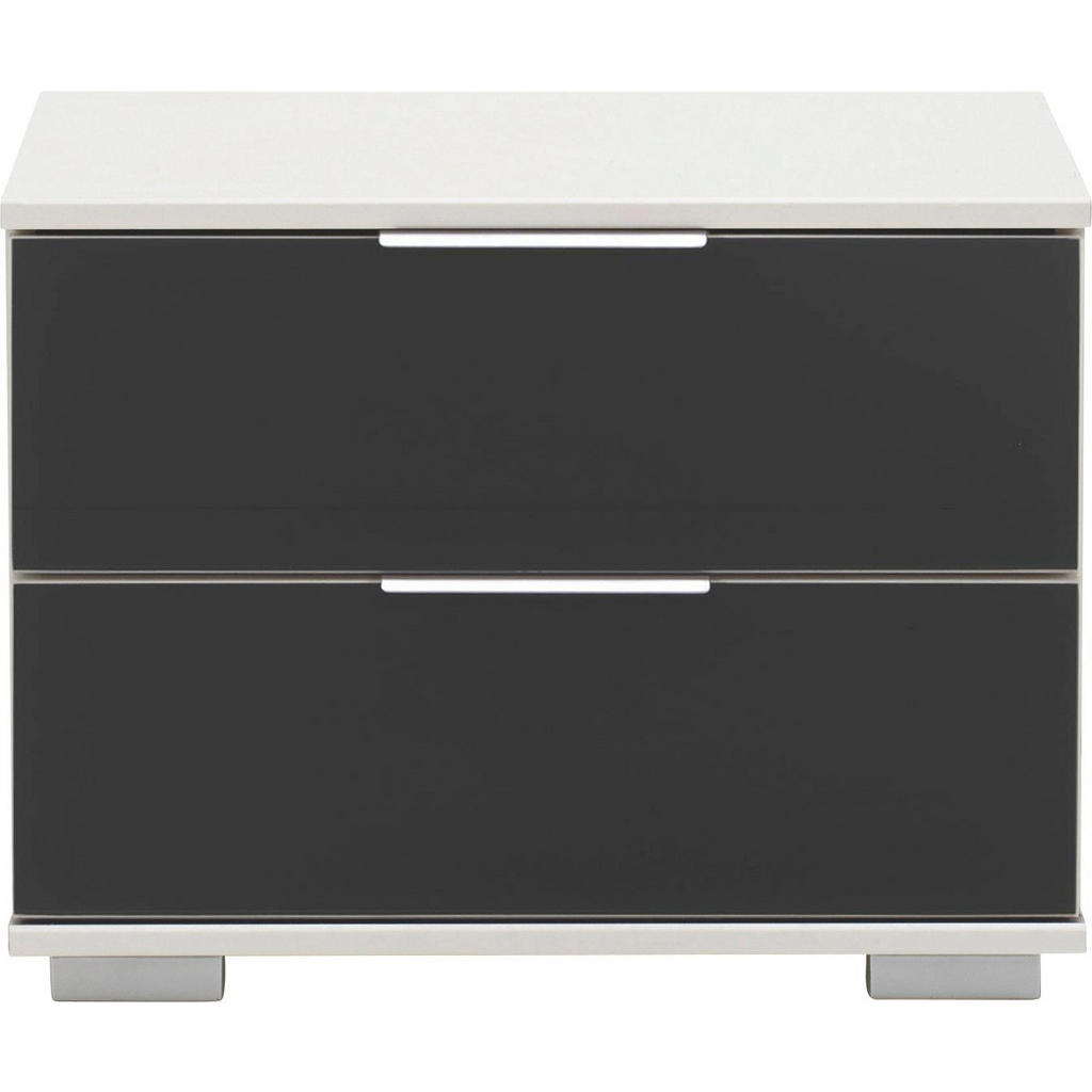 XXXLutz Noční Stolek Černá Bílá Carryhome