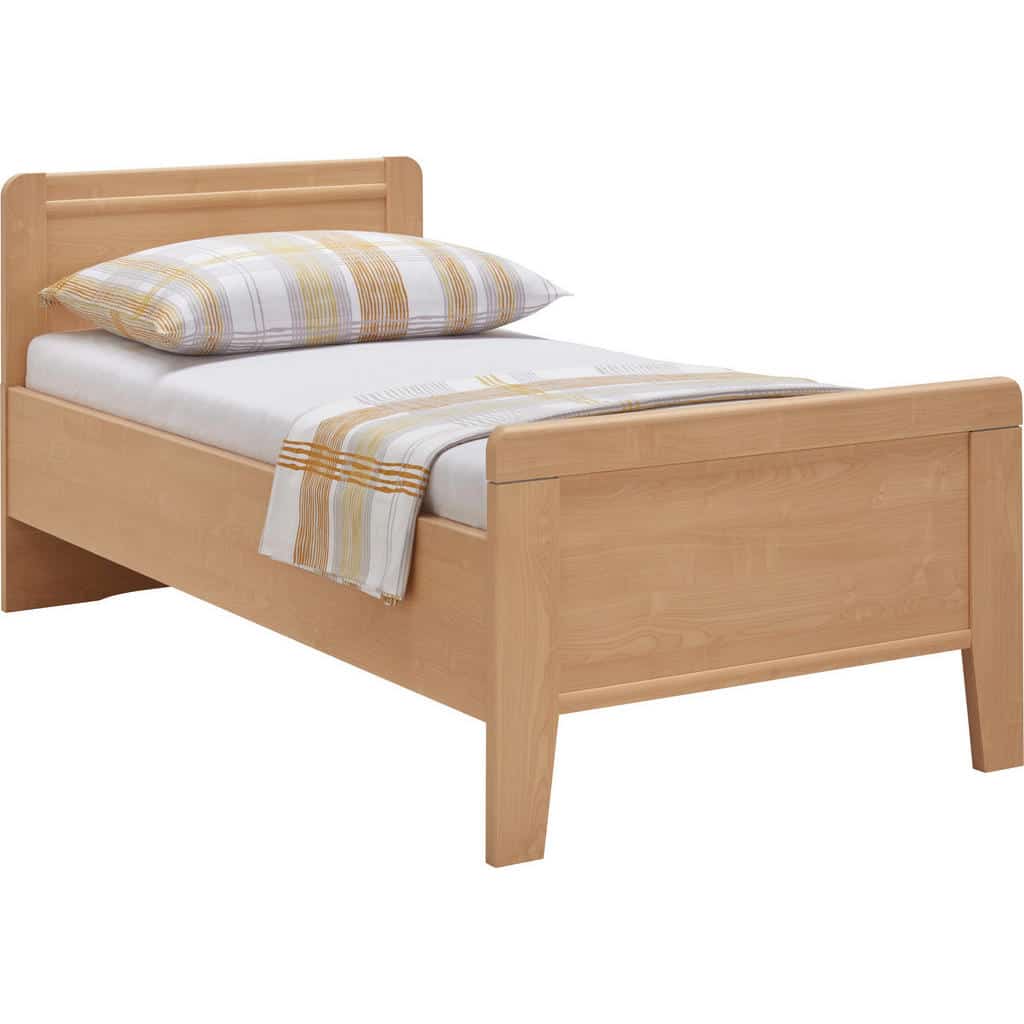 XXXLutz Postel 90/200 Cm Kompozitní Dřevo Barvy Javoru Venda