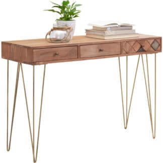 XXXLutz Odkládací Stolek Akácie Barvy Akácie Bronzová Ambia Home